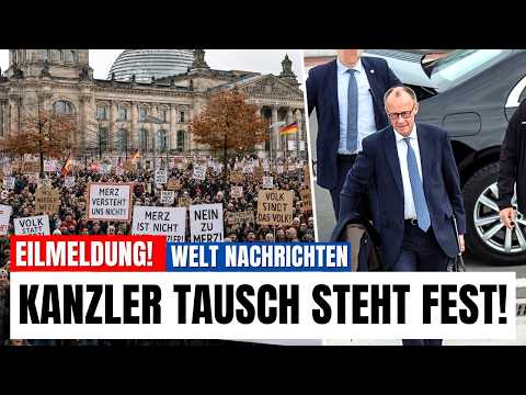 HISTORISCH! Millionen Demo gegen Merz steht fest – Friedrich in PANIK