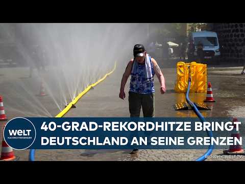HITZEWELLE: Deutschland am Limit! Temperatur-Rekord sprengt Straßen und bringt die Bahn ins Wanken