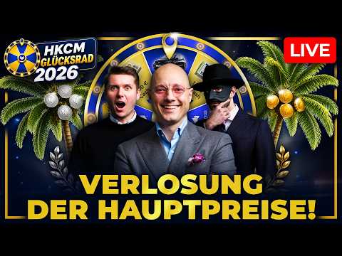 HKCM-Glücksrad – Verlosung der Hauptpreise!  🔴 LIVE