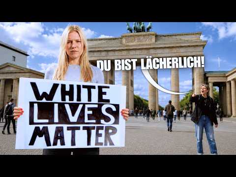 Ich bin mit diesem Schild durch Berlin gelaufen & das ist passiert…