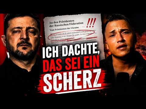 ICH DACHTE ZUERST, DAS SEI EIN SCHERZ: Selenskis Friedensangebot ICH DACHTE ZUERST, DAS SEI EIN SCHERZ: Selenskis Friedensangebot