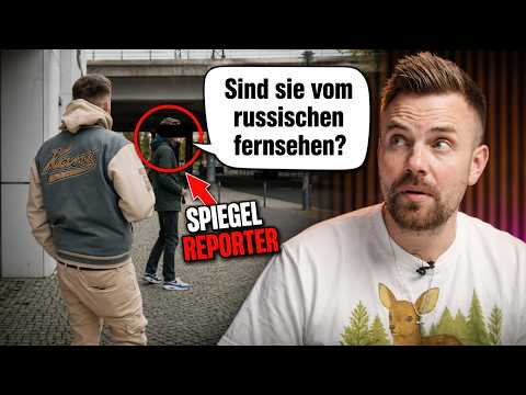 Ich habe einen SPIEGEL-Reporter konfrontiert (es eskaliert)