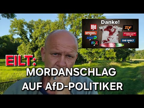 IHRE DEMOKRATIE VERURSACHT BRUTALEN ANSCHLAG AUF AfD-POLITIKER! IHRE DEMOKRATIE VERURSACHT BRUTALEN ANSCHLAG AUF AfD-POLITIKER!
