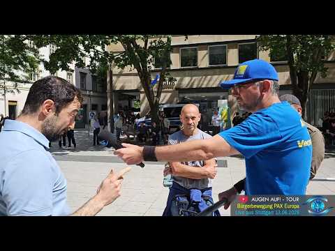 „Im Koran steht nicht, dass Du die Frau schlagen darfst“ – Moslem in Stuttgart bei BPE „Im Koran steht nicht, dass Du die Frau schlagen darfst“ – Moslem in Stuttgart bei BPE