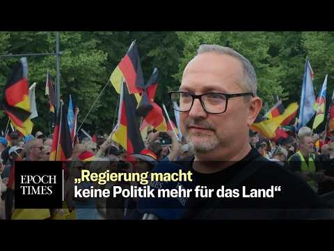 Initiator der Eine-Million-Demo: „Wünsche mir Politik, die das Land wieder nach vorne bringt“ Initiator der Eine-Million-Demo: „Wünsche mir Politik, die das Land wieder nach vorne bringt“