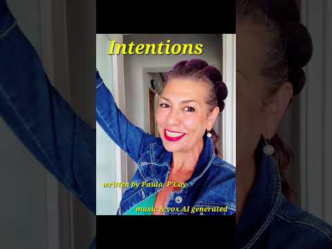 Intentions- lyrics by Paula P’Cay