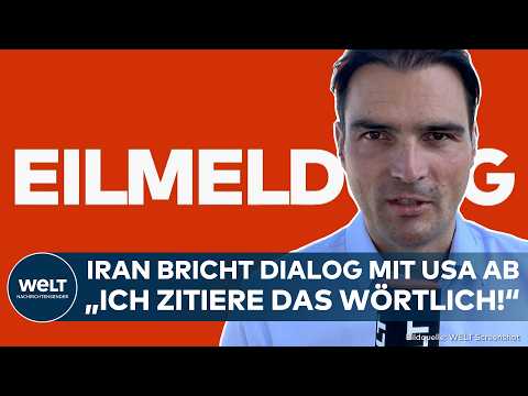 IRAN: Donnerschlag! Mullahs brechen Verhandlung mit USA ab! Teheran nennt Grund für Entscheidung