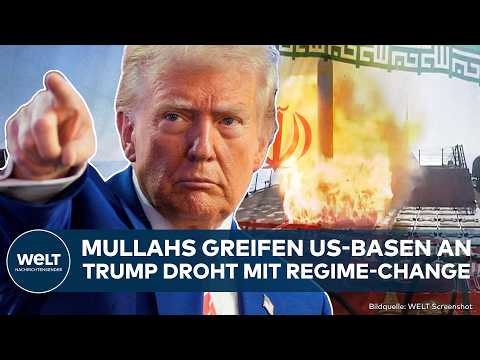 IRAN-KRIEG: Eskalation am Golf! Mullahs greifen Basen der USA an! Trump droht mit Mega-Angriff