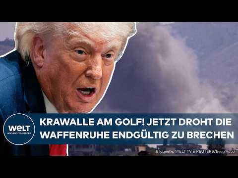 IRAN-KRIEG: Waffenruhe droht endgültig zu brechen! Mullahs üben Racheschlag gegen US-Ziel