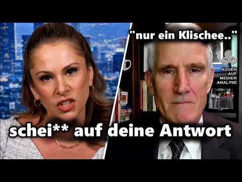 Israelischer Sprecher verliert die Beherrschung und bezeichnet Ana Kasparian viermal als Heuchlerin Israelischer Sprecher verliert die Beherrschung und bezeichnet Ana Kasparian viermal als Heuchlerin