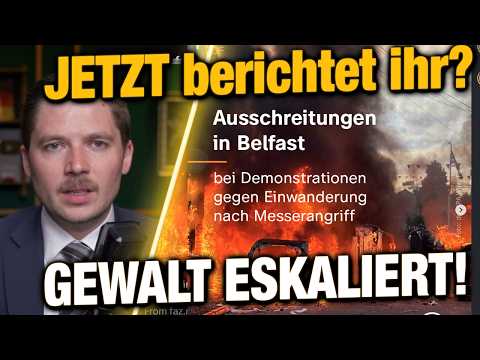 JETZT berichtet ihr?! Gewalt in Belfast eskaliert, S*xpuppe im Schloss Bellevue, Voigt & die K.I.