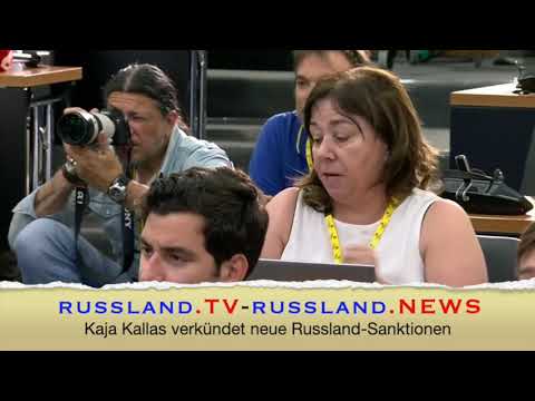 Kaja Kallas verkündet neue Russland Sanktionen