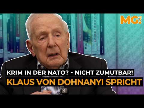 Klaus von Dohnanyi: Selenskyj trägt eine Mitschuld am UKRAINE-Krieg Klaus von Dohnanyi: Selenskyj trägt eine Mitschuld am UKRAINE-Krieg