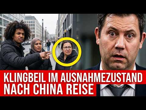 Klingbeil blamiert sich in China: Bürger rechnen in hitziger Straßenumfrage mit der Regierung ab Klingbeil blamiert sich in China: Bürger rechnen in hitziger Straßenumfrage mit der Regierung ab