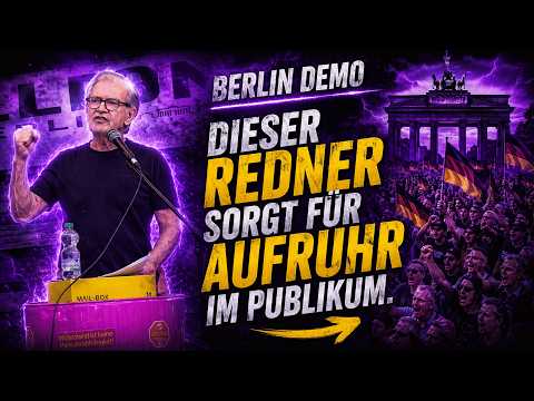 KONTROVERSER REDNER sorgt für Aufruhr in Berlin