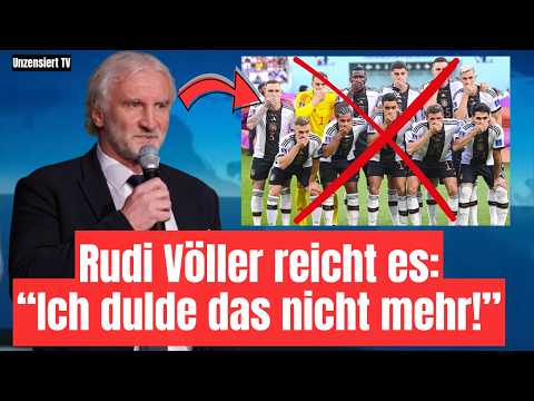 Krasse Ansage von Rudi Völler wird die ganze Fußball WM verändern! 🫨