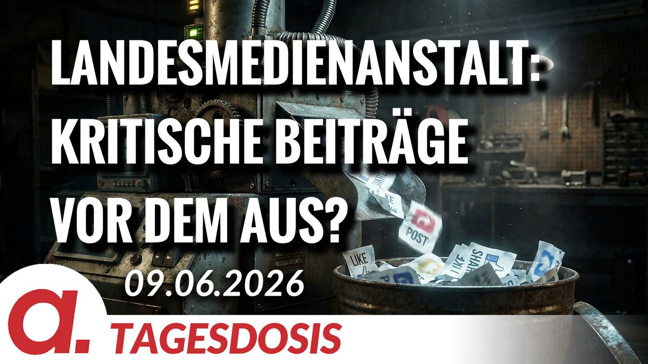 Landesmedienanstalt: Kritische Beiträge vor dem Aus | Von Claudia Töpper