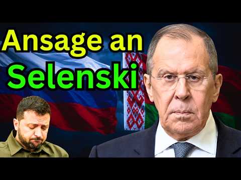 Lawrow antwortet Selenski auf seine Drohung gegen Belarus