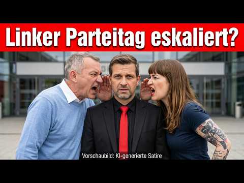 LINKER PARTEITAG ESKALIERT ❓️🌈⛔️