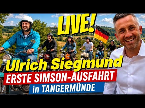 LIVE ❗ Erste SIMSON Fahrt Ulrich Siegmund Ausfahrt Tangermünde 🇩🇪 Vision 2026 – Alles ist möglich LIVE ❗ Erste SIMSON Fahrt Ulrich Siegmund Ausfahrt Tangermünde 🇩🇪 Vision 2026 – Alles ist möglich