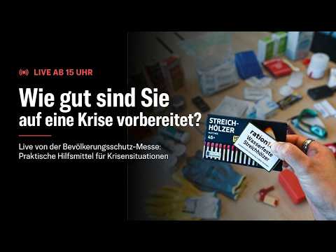 Live von der Bevölkerungsschutz-Messe INTERSCHUTZ: Praktische Hilfsmittel für Krisensituationen
