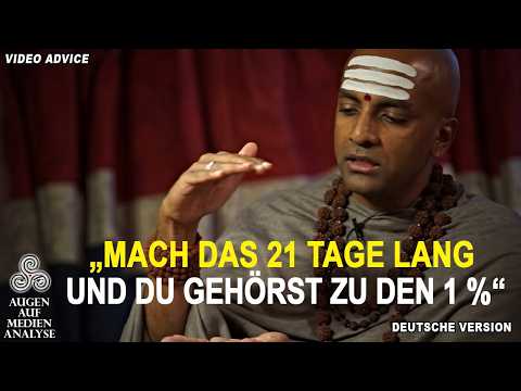 „Mach das 21 Tage lang – und du gehörst zu den 1%“ | Dandapani über Energie, Fokus & Lebenssinn