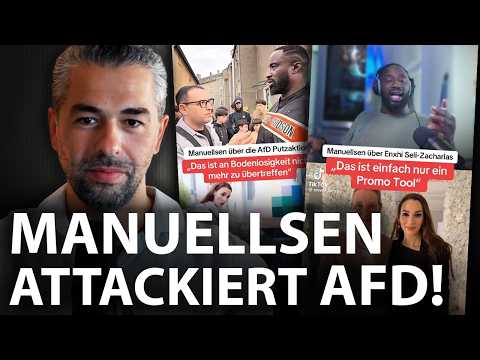Manuellsen attackiert AfD wegen Putz-Aktion! Meine ANSAGE an Manuellsen! Manuellsen attackiert AfD wegen Putz-Aktion! Meine ANSAGE an Manuellsen!