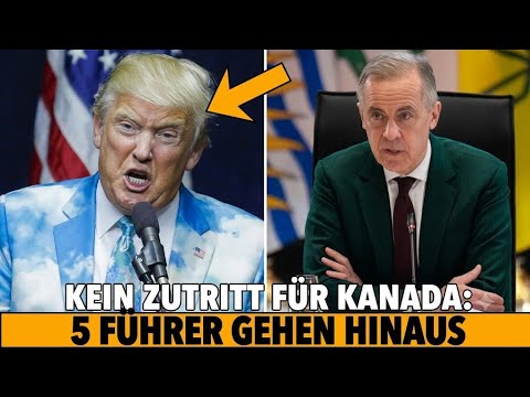 Mark Carneys 30 Sekunden schockierten das Weiße Haus Ein Wort das Donald Trump zum Schweigen brachte