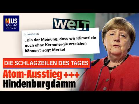 Merkel verteidigt Atomausstieg: Für wen arbeitet sie eigentlich? | NIUS Live