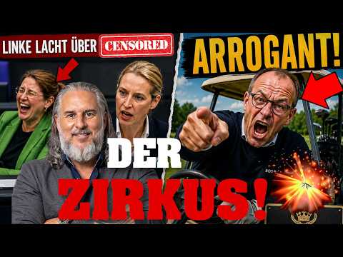MERZ entgleist mit GOLFPLATZ! BAS ausgelacht! Tumulte im BUNDESTAG! 💥⚡️ Tim Kellner #PolitSatire