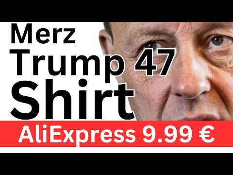 Merz Fake-Trikot Trump ❌ Video ❌ Merz Fake-Trikot Trump ❌ Video ❌
