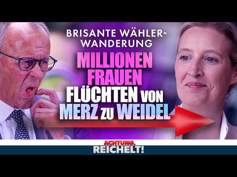 Merz‘ Frauenproblem: Millionen Wählerinnen flüchten von der CDU zur AfD Merz‘ Frauenproblem: Millionen Wählerinnen flüchten von der CDU zur AfD