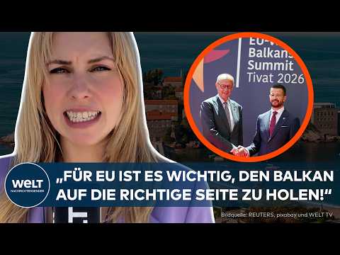 MERZ IN MONTENEGRO: Warum die EU den Balkan will – „Die Antwort lautet: Russland!“