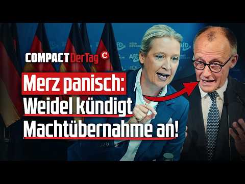 Merz panisch: Weidel kündigt Machtübernahme an!💥 Merz panisch: Weidel kündigt Machtübernahme an!💥