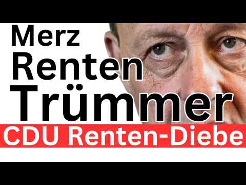 Merz Rentenlüge ❌ Dreist Kriminell ❌ Merz Rentenlüge ❌ Dreist Kriminell ❌