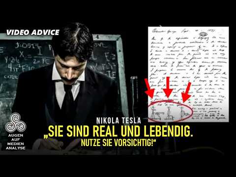 Millionen werden es nutzen! NIKOLA TESLA: „Sie sind real und lebendig. Nutze sie vorsichtig!“ Millionen werden es nutzen! NIKOLA TESLA: „Sie sind real und lebendig. Nutze sie vorsichtig!“