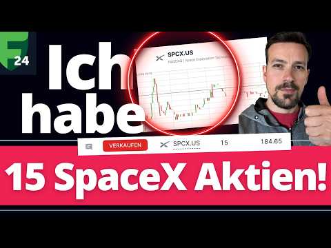 Moment Mal: Wie habe ich SCHON JETZT SpaceX Aktien im Depot? Moment Mal: Wie habe ich SCHON JETZT SpaceX Aktien im Depot?