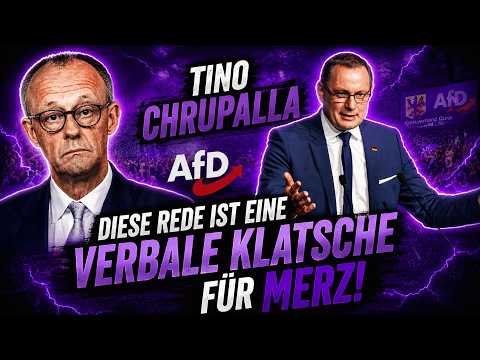 MUTREDE an die NATION …  Tino Chrupalla AfD in Düren