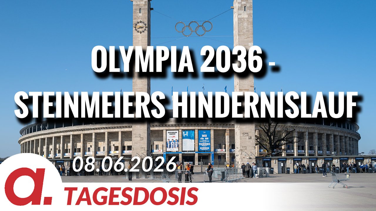 Olympia 2036 – Steinmeiers Hindernislauf | Von Paul Clemente