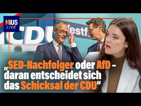 Ost gegen West: Wie die CDU an der Brandmauer zu zerbrechen droht | NIUS Live Ost gegen West: Wie die CDU an der Brandmauer zu zerbrechen droht | NIUS Live