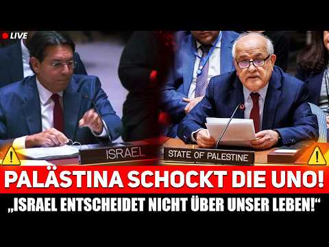 PALÄSTINAS BOTSCHAFTER greift die UNO an – „WERDET IHR ENDLICH HANDELN?“ PALÄSTINAS BOTSCHAFTER greift die UNO an – „WERDET IHR ENDLICH HANDELN?“