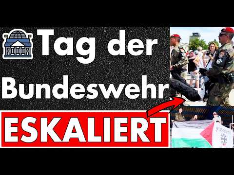 Pali-Mob drangsaliert Bundeswehr – Zivilisten zerren sie vom Panzer! KSK+Kinder=Kommandobilder?