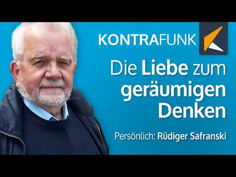 Persönlich: Rüdiger Safranski – Die Liebe zum geräumigen Denken