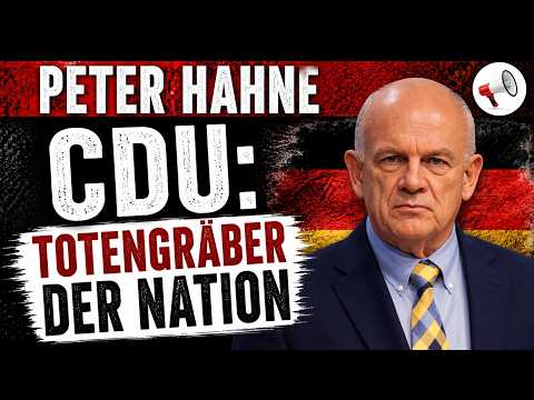Peter Hahne rechnet ab: Die CDU zerstört das Land, der Wahnsinn des Friedrich Merz und die Medien