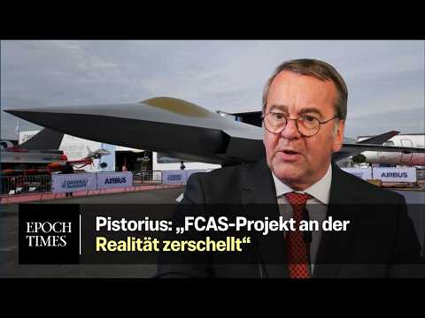 Pistorius enttäuscht über Aus von Kampfjetprojekt FCAS