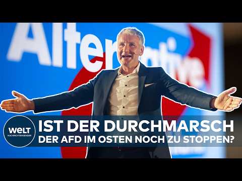 POLITISCHE ZEITENWENDE IM OSTEN? Umfrage schockt Deutschland ‒ AfD vor historischem Durchbruch?