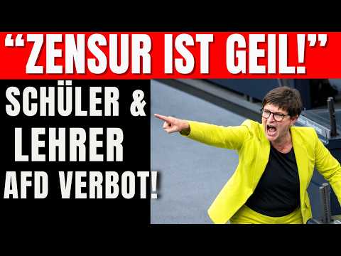 POLITISCHER PAUKENSCHLAG! Saskia Esken führt Zensur in Schulen ein!