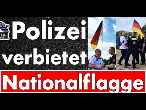 Polizei verbietet 🇩🇪-Fahne vor dem Reichstag! Eskalation innen & außen! Angst vor Schwarz-Rot-Gold