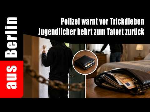 Polizei warnt vor Trickdieben – Jugendlicher kehrt zum Tatort zurück