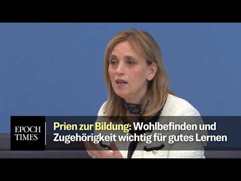 Prien zu Bildungsbericht 2026: „Nur gemeinsam kriegt man das wirklich gut hin“